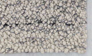Chunky Felted Soft Wool Rug Ivory Grey Charcoal High Quality Hand Woven Wool Flatweave Rug, Customize in any size-Tn-73F