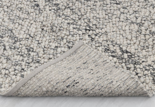 Chunky Felted Soft Wool Rug Ivory Grey Charcoal High Quality Hand Woven Wool Flatweave Rug, Customize in any size-Tn-73F