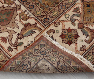 9X12 Red Cream Serapi Retro High Quality Hand Knotted 100% Wool Rug, Rug P-2732
