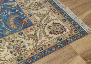 9X12 Rust/Blue Serapi Retro High Quality Hand Knotted 100% Wool Rug, Rug P-2730 (Copy)