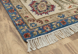 9X12 Rust/Blue Serapi Retro High Quality Hand Knotted 100% Wool Rug, Rug P-2730 (Copy)