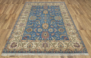 9X12 Rust/Blue Serapi Retro High Quality Hand Knotted 100% Wool Rug, Rug P-2730 (Copy)