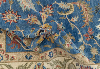 9X12 Rust/Blue Serapi Retro High Quality Hand Knotted 100% Wool Rug, Rug P-2730 (Copy)