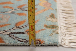 2.6x10 Runner Blue Birds Life Tree Hand Knotted High Quality #JC-6541