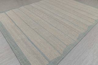 Moroccan Cream light blue distressed bohemian rug, No Wool Shedding, MRC-14 - JC-4191
