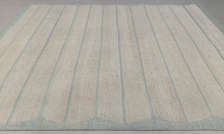 Moroccan Cream light blue distressed bohemian rug, No Wool Shedding, MRC-14 - JC-4191