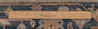 8x10 Rust Yellow Blue Serapi Heriz Design Soft Quality Wool Hand Knotted High Knots Density Rug