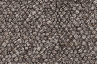 Chocolate Brown Grey Pebble Hand Woven High Quality Chunky Wool Felted Rug TN-80