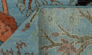 2.6x12 Runner Blue Birds Life Tree Hand Knotted High Quality #JC-5283