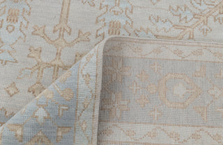 L.Grey Garden Pine Tree Of life Rug Modern Oushak Rug Premium Wool Hand Knotted Turkish Inspired, #2794
