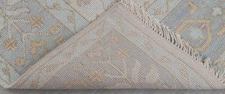L.Grey Garden Pine Tree Of life Rug Modern Oushak Rug Premium Wool Hand Knotted Turkish Inspired, #2794