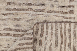 Moroccan Brown Ivory Inspired Rug Soft Wool Beni Ourain Berber Hand Knotted, No Wool Shedding, MRC-17,JC-4663