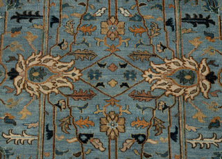 Azura - 8x10 Handmade Blue Persian Rug