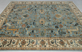Azura - 8x10 Handmade Blue Persian Rug