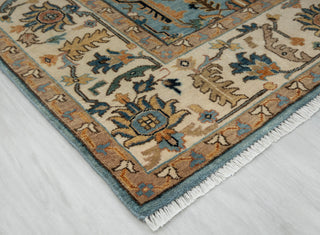 Azura - 8x10 Handmade Blue Persian Rug