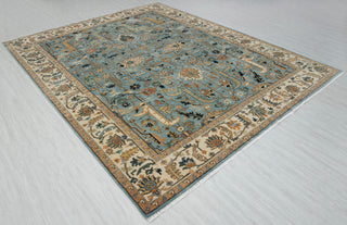 Azura - 8x10 Handmade Blue Persian Rug