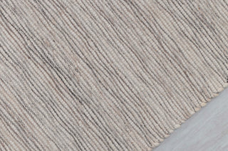 Cream Charcoal Grey High Quality Wool Felted Nordic Solid Style Flatweave Rug Customize in any size...TN-88
