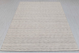 Cream Charcoal Grey High Quality Wool Felted Nordic Solid Style Flatweave Rug Customize in any size...TN-88