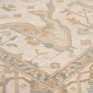Serene - 8x10 Soft Ivory Plush Feel Wool Oushak Rug