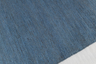 Blue Braided Jute High Quality Hand Woven Natural Premium Rug, CUSTOMIZE in any size.....CK-9