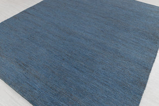 Blue Braided Jute High Quality Hand Woven Natural Premium Rug, CUSTOMIZE in any size.....CK-9