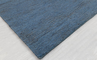 Blue Braided Jute High Quality Hand Woven Natural Premium Rug, CUSTOMIZE in any size.....CK-9