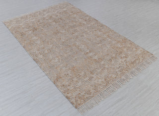 Gray Jute Flatweave Scandivian Rug Hand Woven Decor Inspired, Boho Scandinavian Decor- RD-2