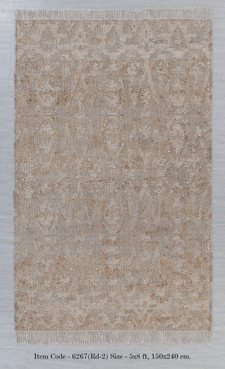 Gray Jute Flatweave Scandivian Rug Hand Woven Decor Inspired, Boho Scandinavian Decor- RD-2