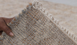 Gray Jute Flatweave Scandivian Rug Hand Woven Decor Inspired, Boho Scandinavian Decor- RD-2