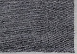 Charcoal Gray High Quality Chunky Wool Felted Nordic scandinavian Modern Design Hand Woven Wool Flatweave Rug, Customize in any size...Tn-66