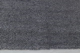 Charcoal Gray High Quality Chunky Wool Felted Nordic scandinavian Modern Design Hand Woven Wool Flatweave Rug, Customize in any size...Tn-66