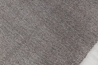Gray Brown High Quality Chunky Wool Felted Nordic scandinavian Modern Design Hand Woven Wool Flatweave Rug, Customize in any size...Tn-72