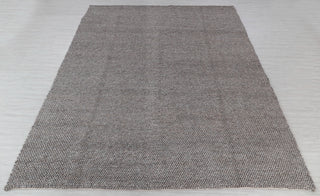 Gray Brown High Quality Chunky Wool Felted Nordic scandinavian Modern Design Hand Woven Wool Flatweave Rug, Customize in any size...Tn-72