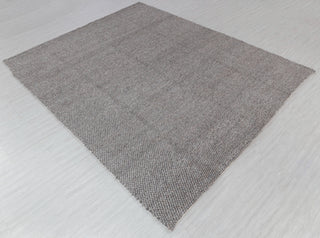 Gray Brown High Quality Chunky Wool Felted Nordic scandinavian Modern Design Hand Woven Wool Flatweave Rug, Customize in any size...Tn-72