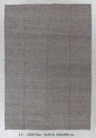Gray Brown High Quality Chunky Wool Felted Nordic scandinavian Modern Design Hand Woven Wool Flatweave Rug, Customize in any size...Tn-72