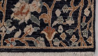 2.08X15.03 J.Blue Bird Modern Birds Scene Oushak Soft Shiny Look Hand Knotted Hand Spun Wool Rug JC-828