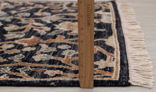 2.08X15.03 J.Blue Bird Modern Birds Scene Oushak Soft Shiny Look Hand Knotted Hand Spun Wool Rug JC-828