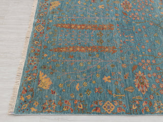 10x14 Classic Persian Blue High Quality Tree of life Modern Designer Hand Knotted Decorative Rug, JC-2794