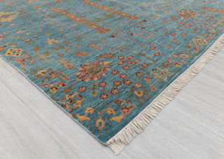 10x14 Classic Persian Blue High Quality Tree of life Modern Designer Hand Knotted Decorative Rug, JC-2794