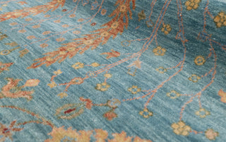 10x14 Classic Persian Blue High Quality Tree of life Modern Designer Hand Knotted Decorative Rug, JC-2794