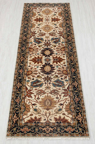 Vintage Floral - 2.6x10 Cream Rust Runner Rug