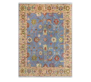 Skyline 8x10 Traditional Hand Knotted Oushak Rug