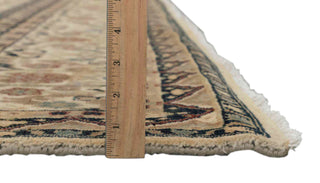 8x10 Beige Floral Design Rug High Quality Classic Hand Knotted Wool Rug #5566