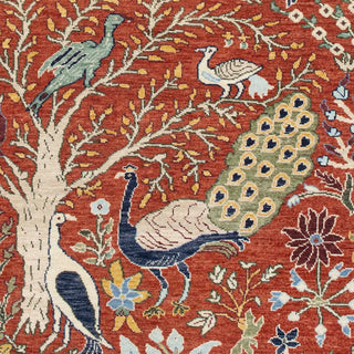 Rust Birds Peacock Gardens