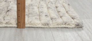 Gray Ivory Zigzag Pattern Design Rug Beni Ourain Berber Shag Boho Hand Knotted Wool Rug, CUSTOMIZE in any size-MT-1