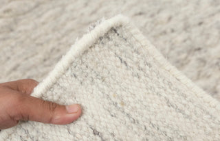Gray Ivory Zigzag Pattern Design Rug Beni Ourain Berber Shag Boho Hand Knotted Wool Rug, CUSTOMIZE in any size-MT-1
