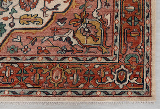 Rust Coral Serapi Classic Persian Retro high Quality Rug Hand Knotted 100% Wool Rug, Rug- Se-65/ Se-57