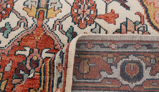 Rust Coral Serapi Classic Persian Retro high Quality Rug Hand Knotted 100% Wool Rug, Rug- Se-65/ Se-57
