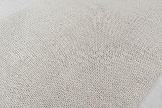 Light Grey Chunky Wool Felted High Quality Nordic scandinavian Modern Design Hand Woven Wool Flatweave Rug, Customize in any size-4761