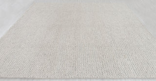 Light Grey Chunky Wool Felted High Quality Nordic scandinavian Modern Design Hand Woven Wool Flatweave Rug, Customize in any size-4761